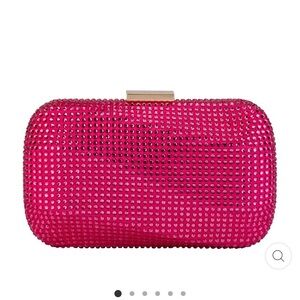 Pink bedazzled bag